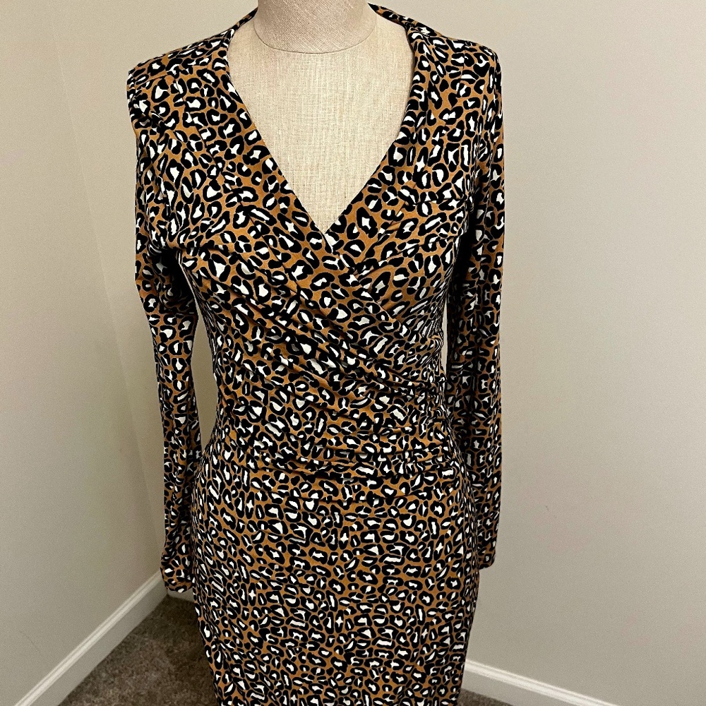 Leopard dress, size small